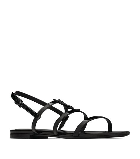 st laurent flat sandals